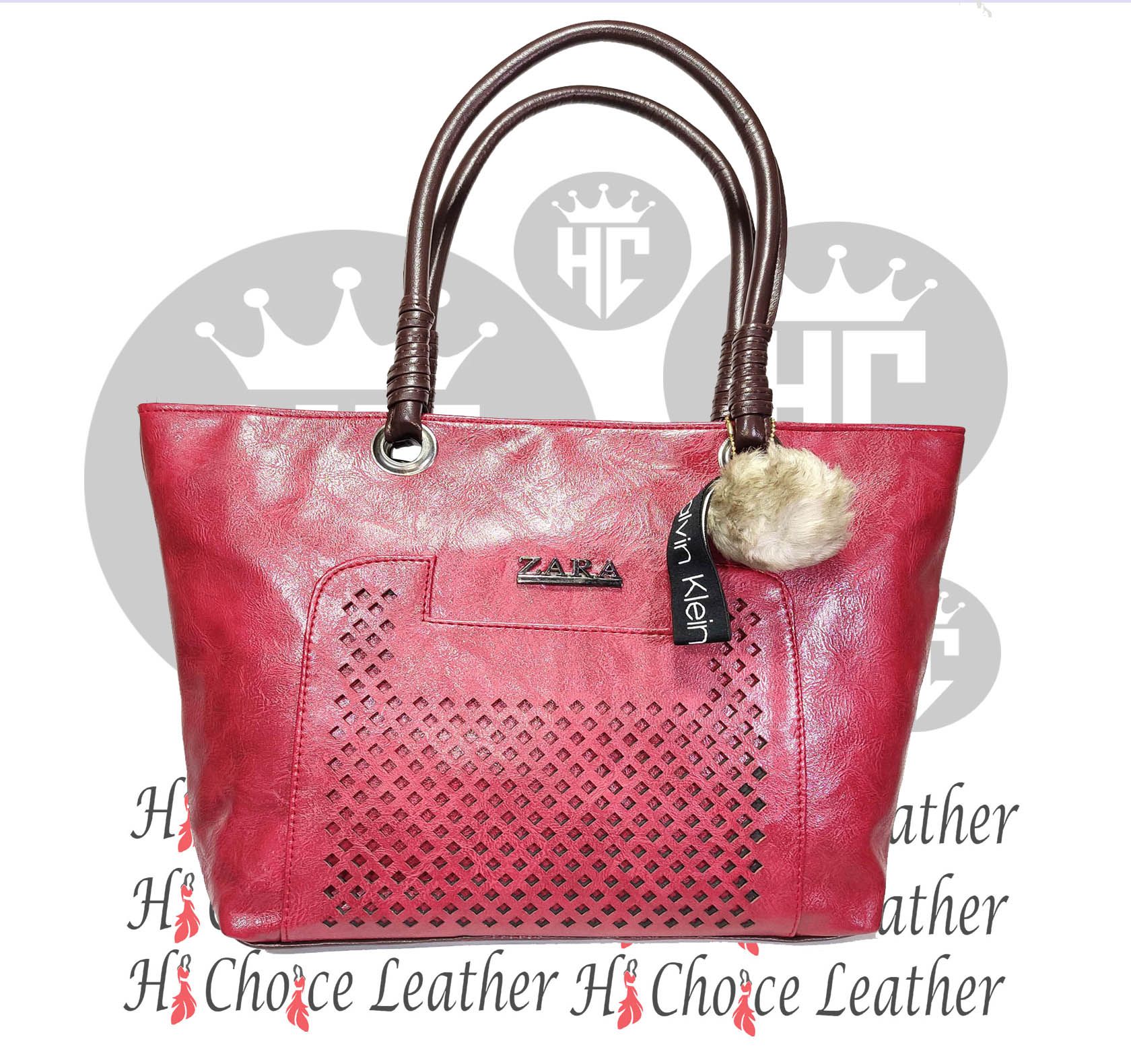 Synthetic Leather Romina Handbag for Women