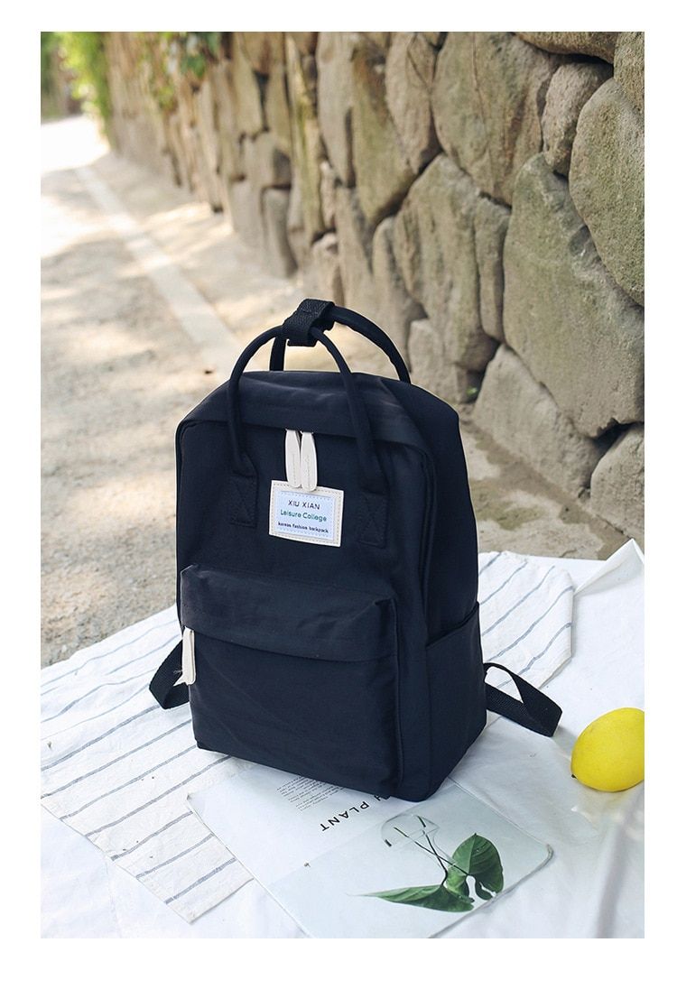 Fashion Women Backpack Waterproof Canvas Travel Backpack Female School Bag For Teenagers Girl Shoulder Bag Bagpack Rucksack 2021
