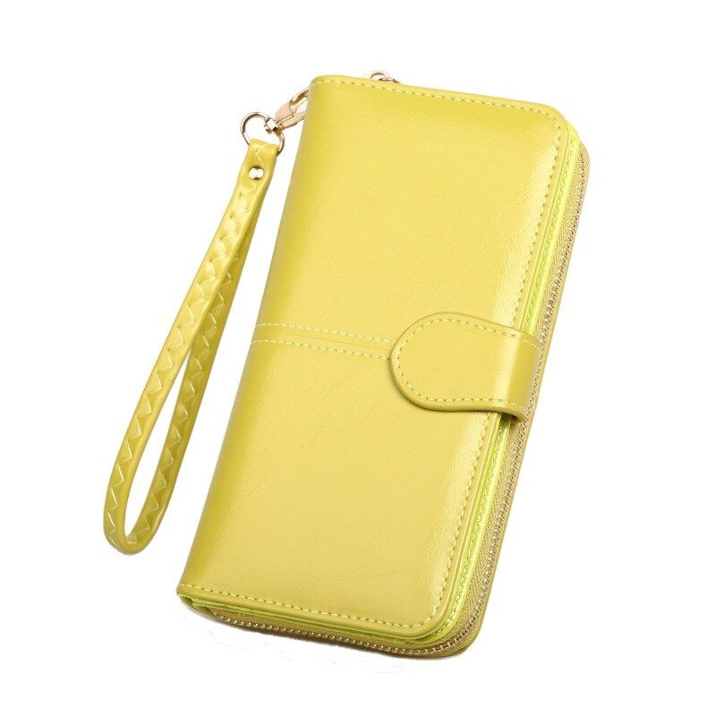 Pu Leather Women Wallets Women Purses Long Zipper Women's Wallet Money Coin Holder Female Long Purse Female Purse Zipper