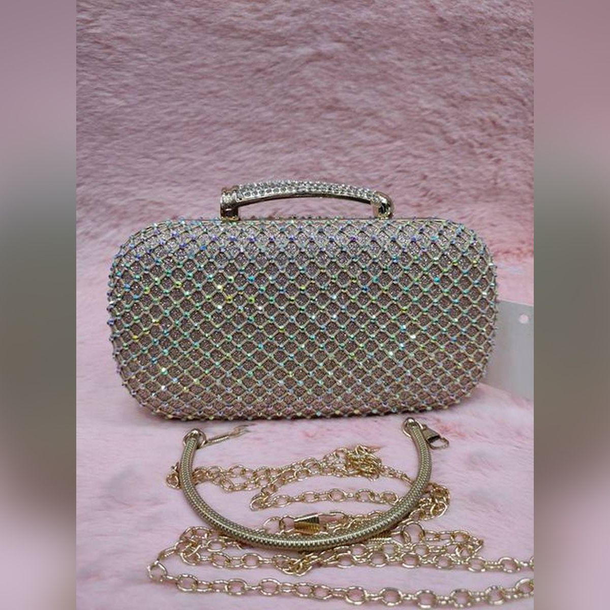 Laxarious Stone Hand Bag Stone Party Bag For Women