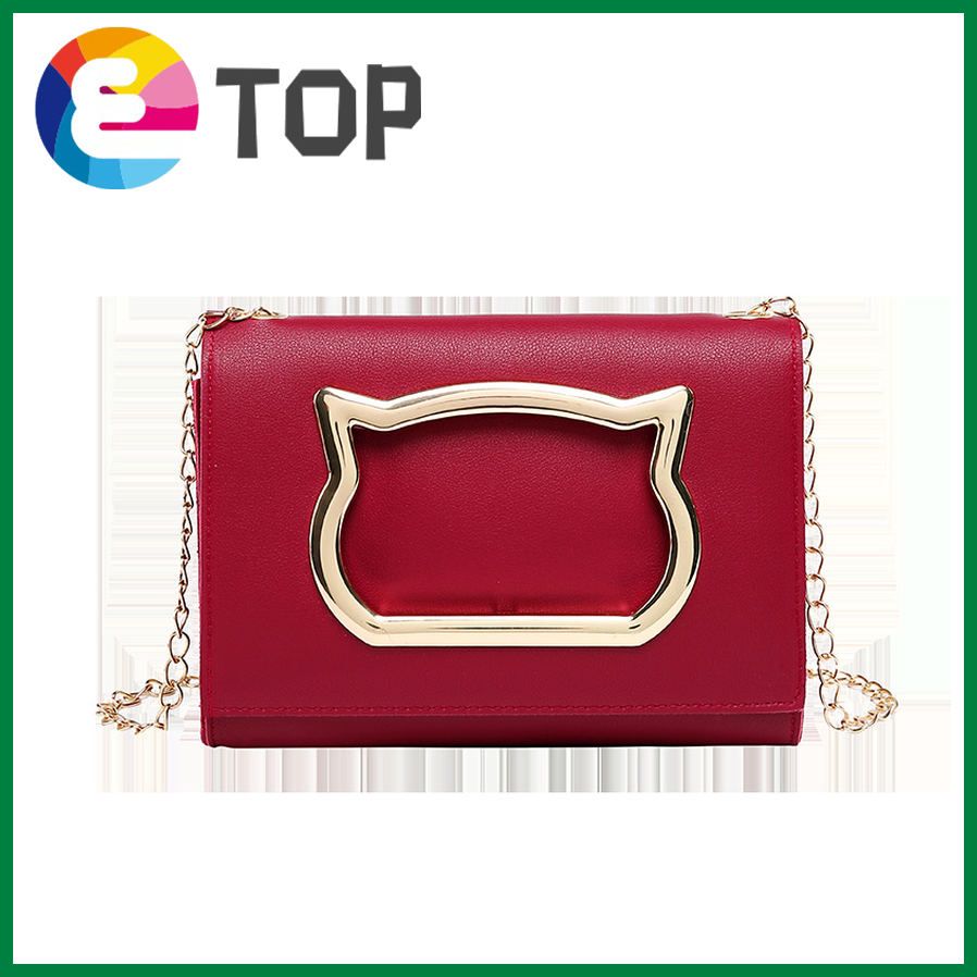 Korean small square bag summer and autumn bag cover type chain crossbody bag