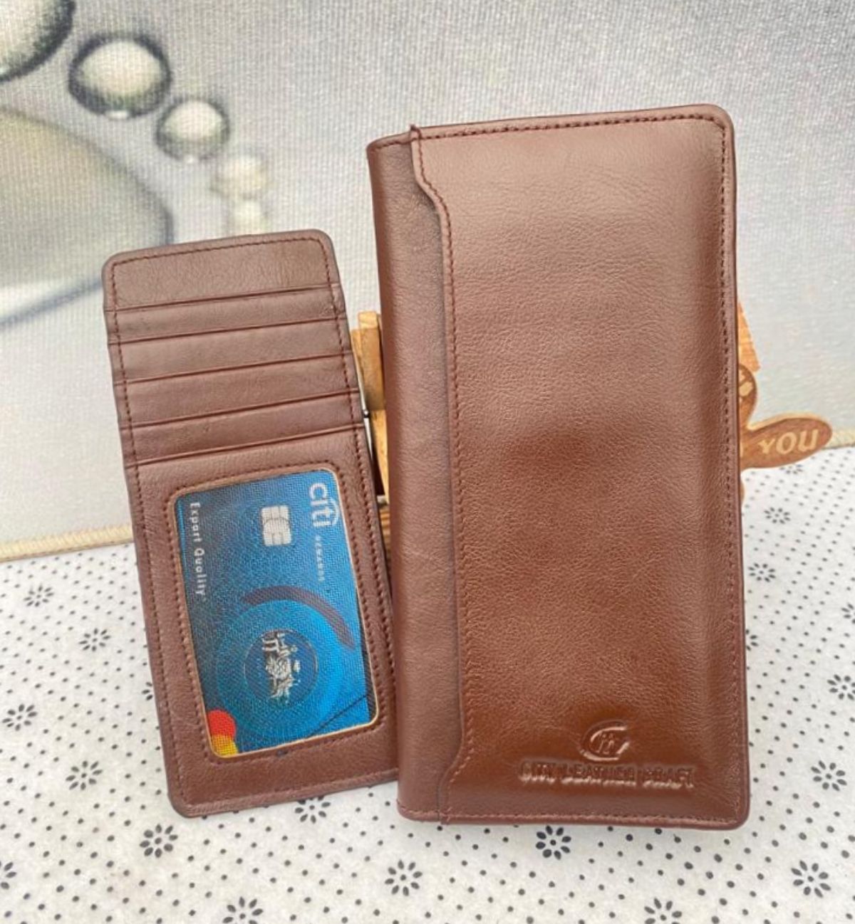 City LEATHER WALLET LONG LEATHER WALLET BIFOLD WALLET BAG