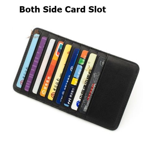 Credit or Debite and visiting Slim Card Holder slots and money bag