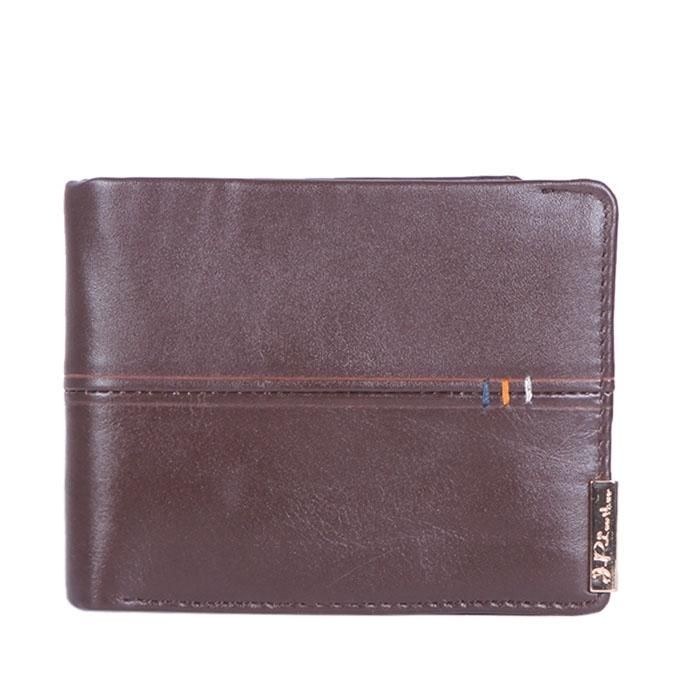 Dark Chocolate Leather Wallet For Men