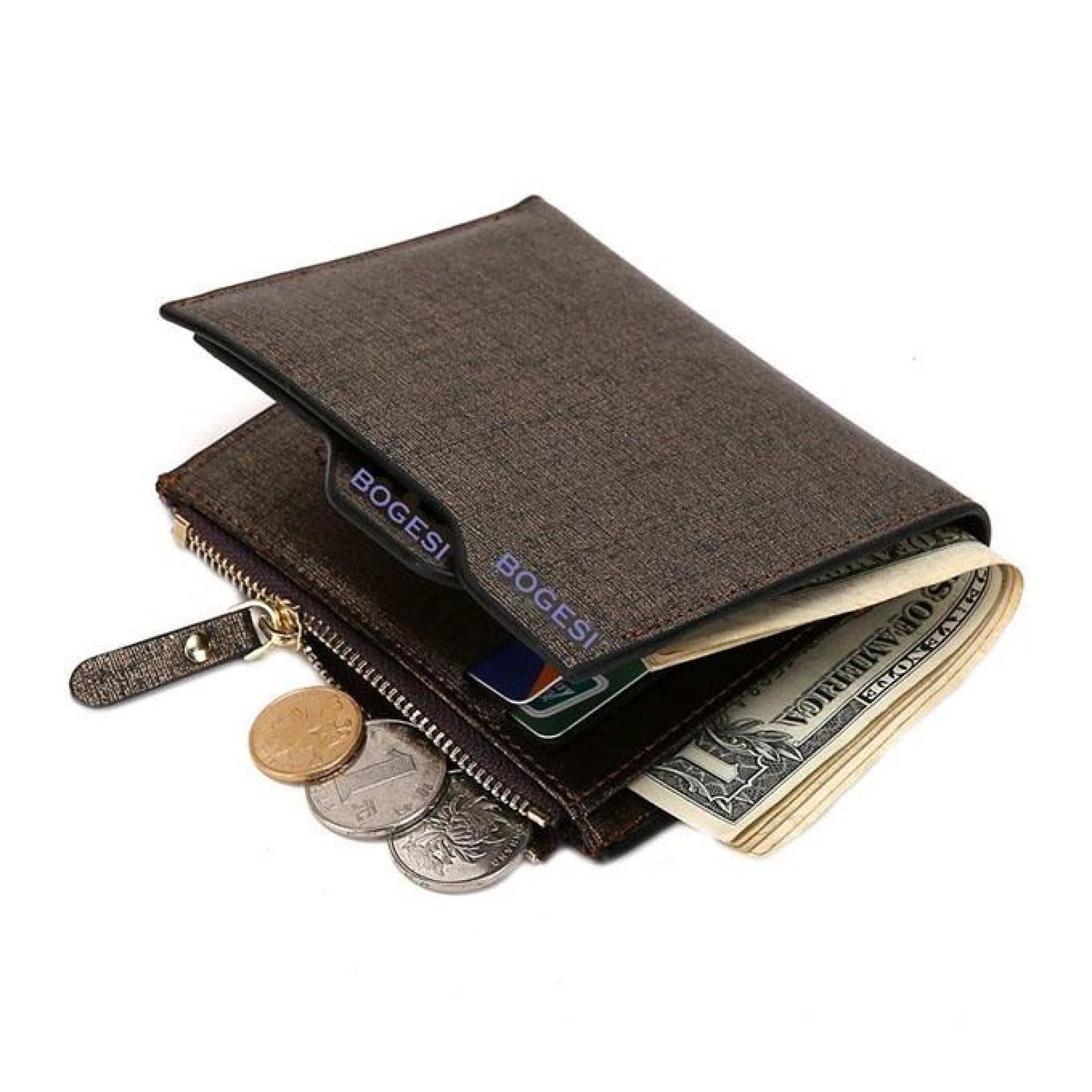 Brown Leather Wallet for Men