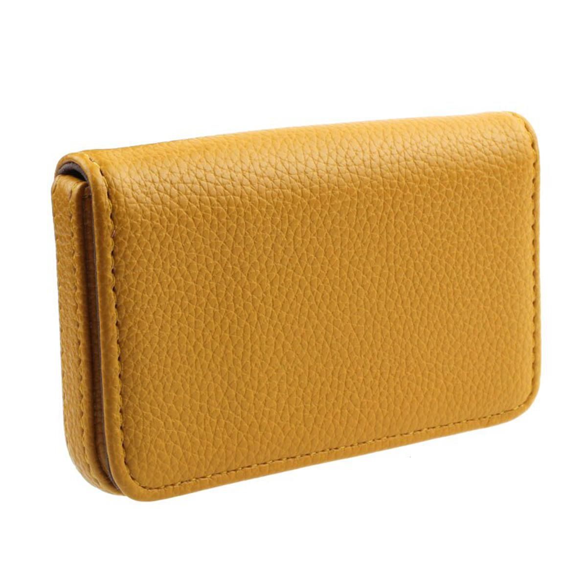 Fashion Card Holder Business ID Credit Card Holder Wallets Pocket Case Creative Aluminum Shiny Side Anti Scan Cover