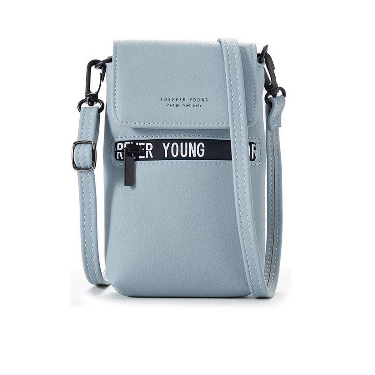 Brand Mini Shoulder Bag Women Crossbody Messenger Phone Bag Small Flap Leather Female Messenger Bags Ladies Purse Zipper Clutch
