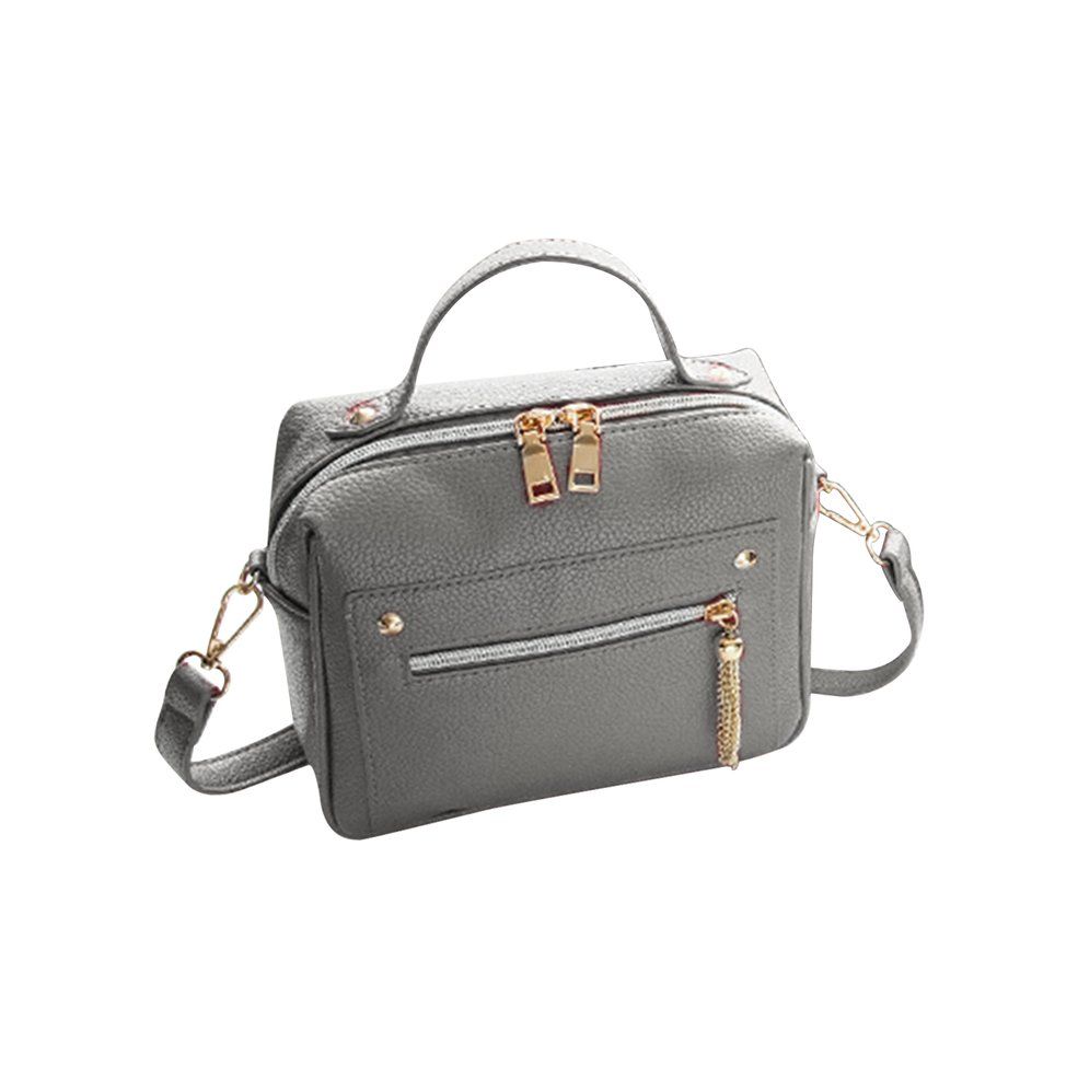 Korean Transparent Women Handbag Jelly Shoulder Bag Cute Messenger Bag「Golden Forest」