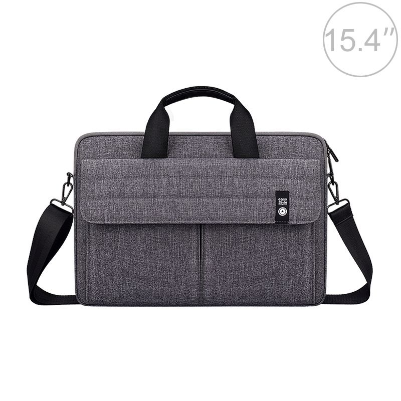ST08 Handheld Briefcase Carrying Storage Bag with Shoulder Strap for 15.4 inch Laptop