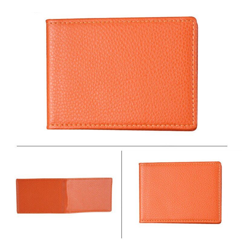Ultra Thin Auto Driver License Bag PU Leather on Cover for Car Driving Documents ID Card Holder Purse Wallet Case Solid Color