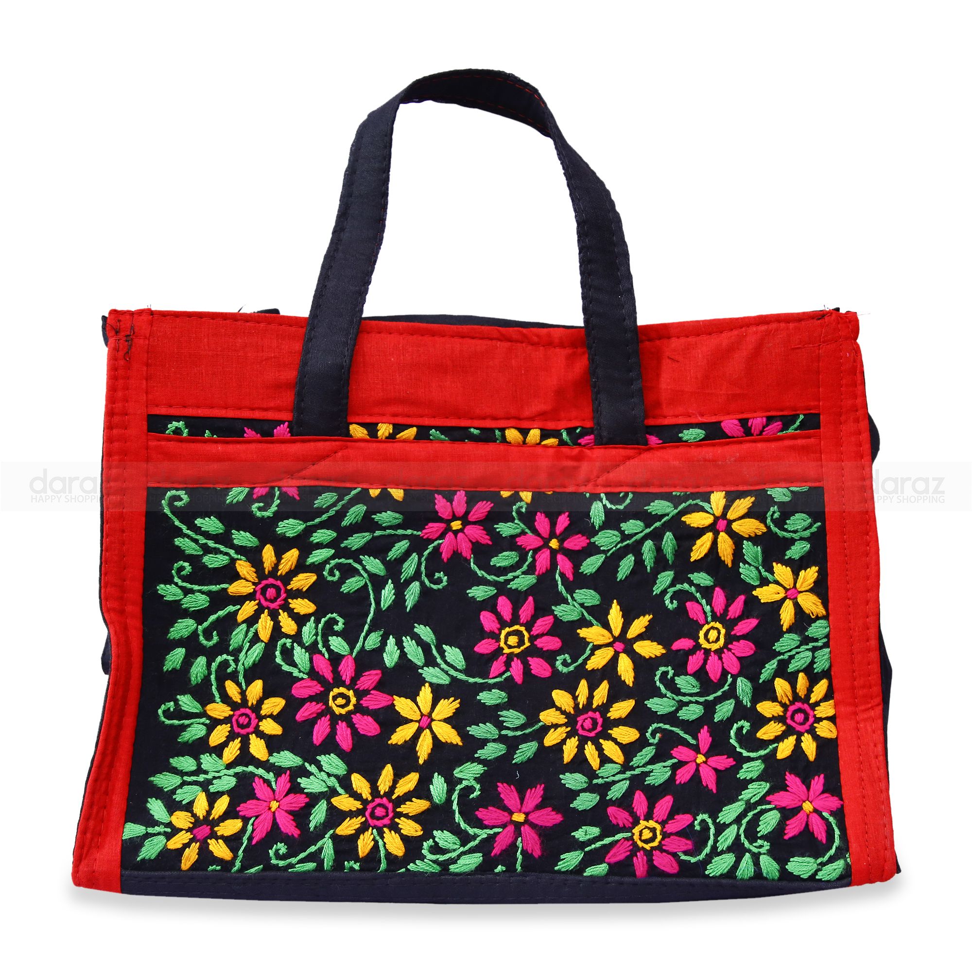 Nakshi Design Handicrafts Multicolor Fashionable Gorgeous Travel Bag & Shoulder Bag