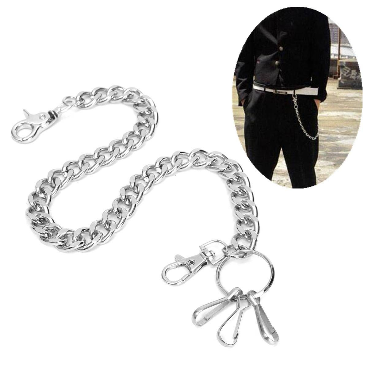 Simple Thick Biker Trucker Keychain Key Jean Wallet Chain Cs124 (19")