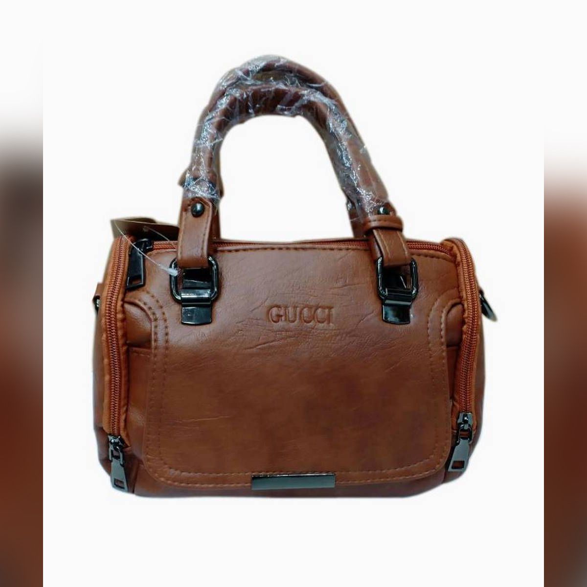 Korean Version Rivet Lady Bag Large Capacity Hand Bill Of Lading Shoulder Cross Bag