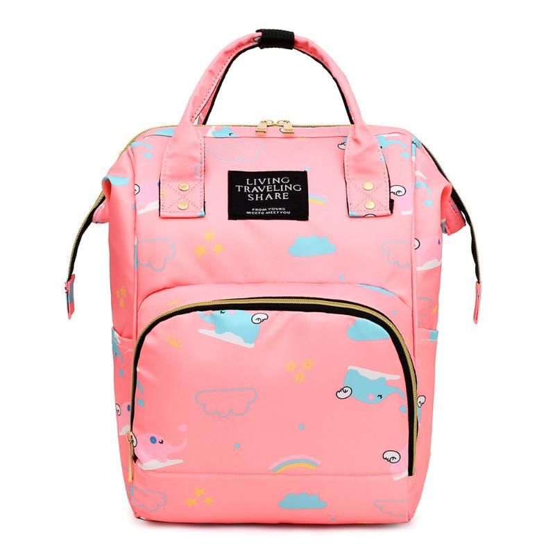 Diaper Bag Backpack Mommy Bag Maternity Large Nappy Bag Bolsa Printed Bebe Baby Bag Oxford Travel Backpack Baby Care Wetbag