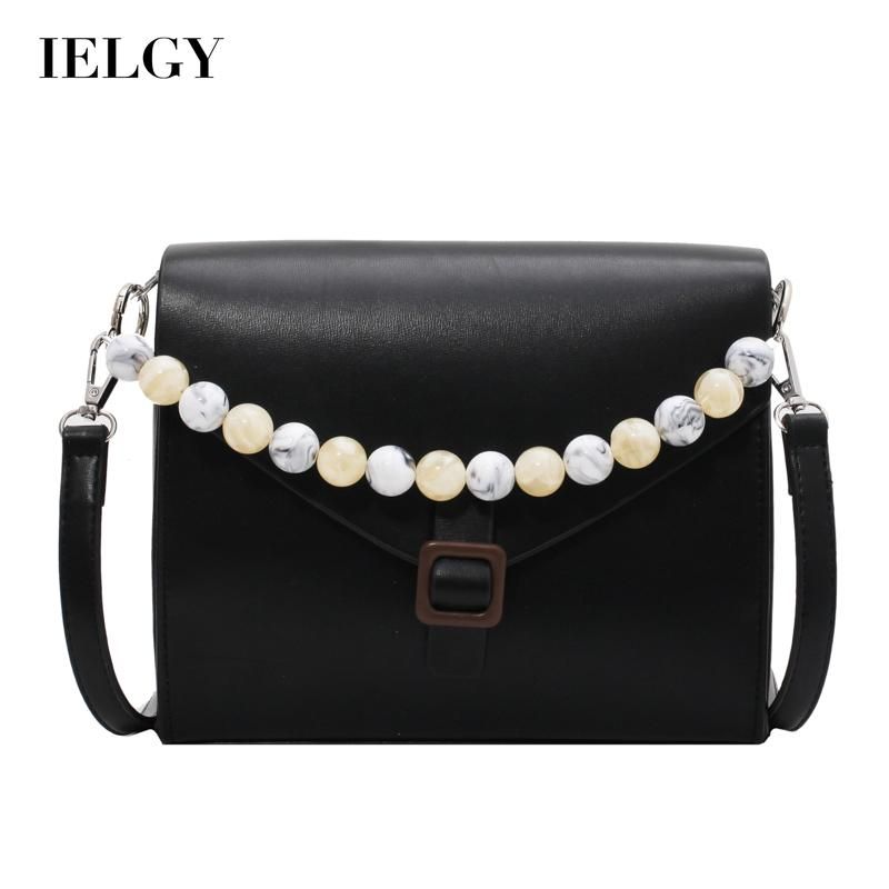 IELGY popular fashion small square bag female high-end niche one-shoulder messenger bag