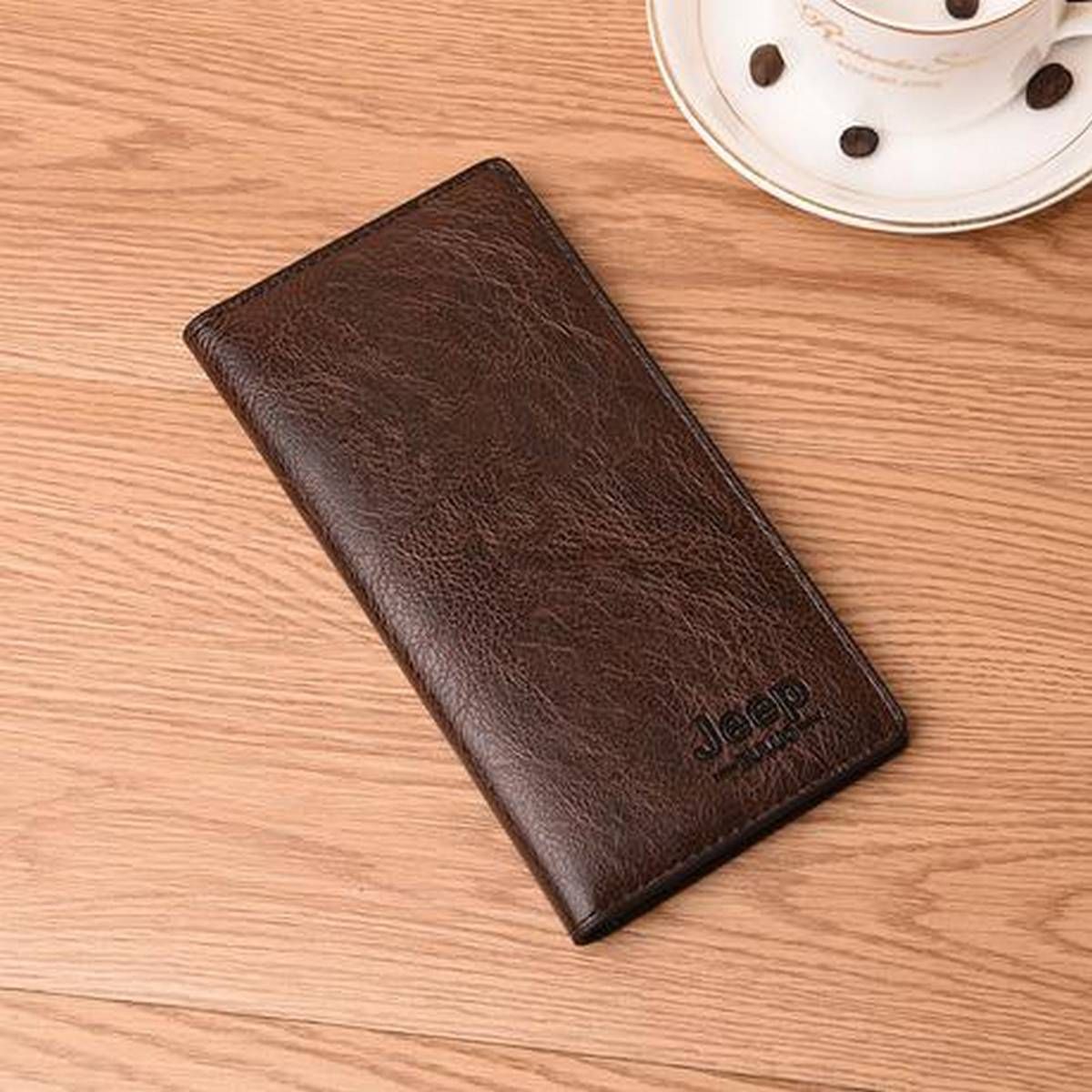 PU Leather Purse Wallet with Credit Business Card Holders