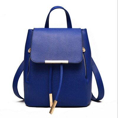 Backpack Women Leather Backpacks High Quality Pu Bagpack Mochila Feminina Rucksack Female School Bags