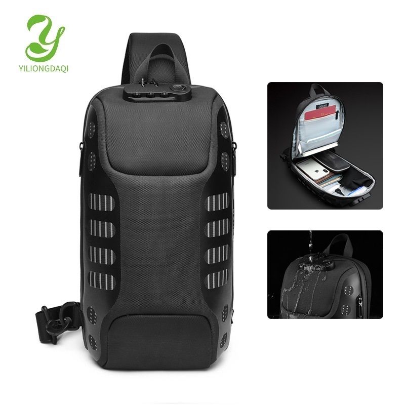 Crossbody Bag Pack For Men Anti-theft Shoulder Messenger Bags Male Waterproof Chest Bag