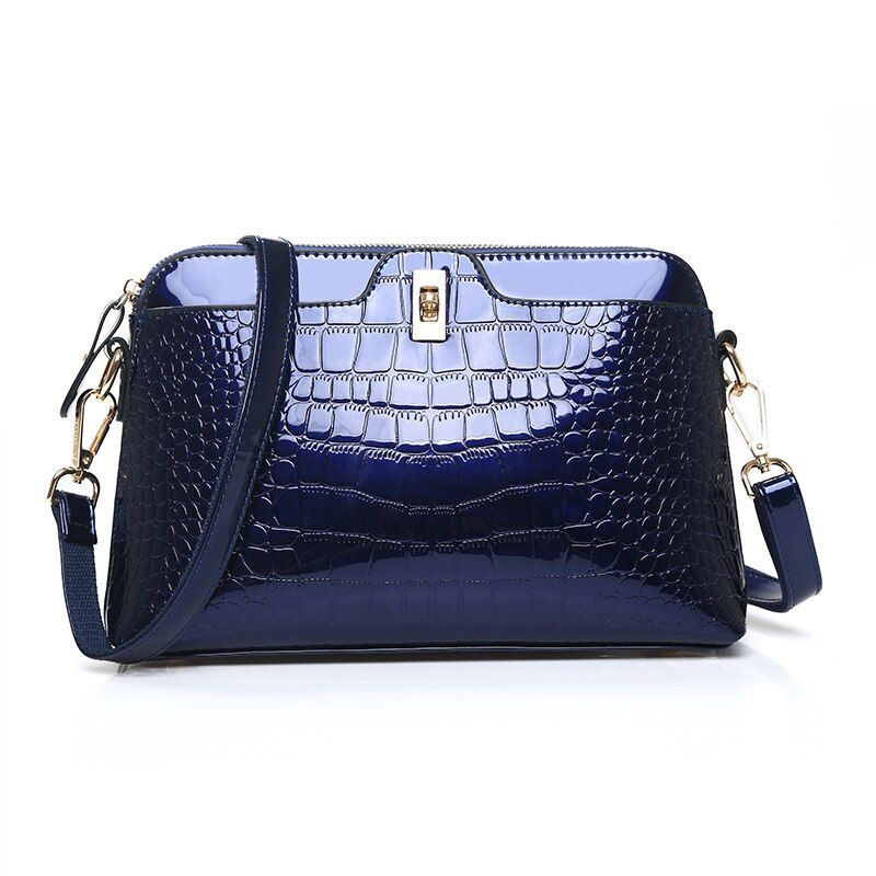 Women Handbag Leather Shoulder Messenger Bag Female Crossbody Handbag Small Shell Ladies' Crocodile Pattern Fashion Women Bags
