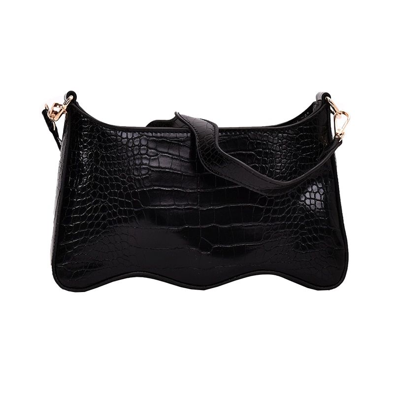 Quality Bags For Women 2021 Retro Small Shoulder Bag Summer Stone Pattern Handbag And Purse Solid Color Leather Totes Bag