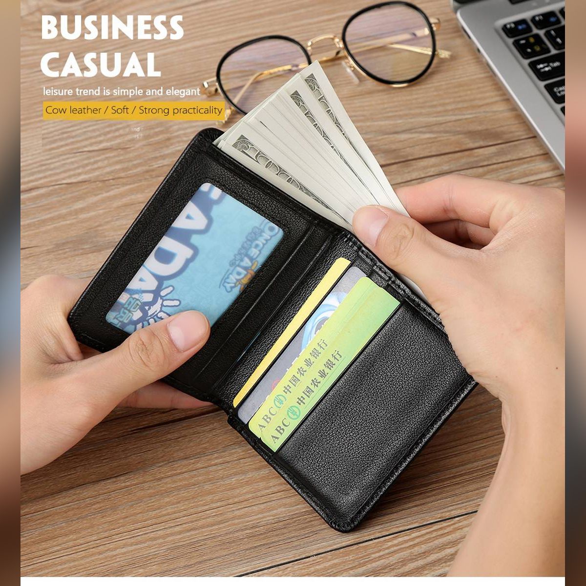 Multifunctional Arrival Leather Wallet For Men