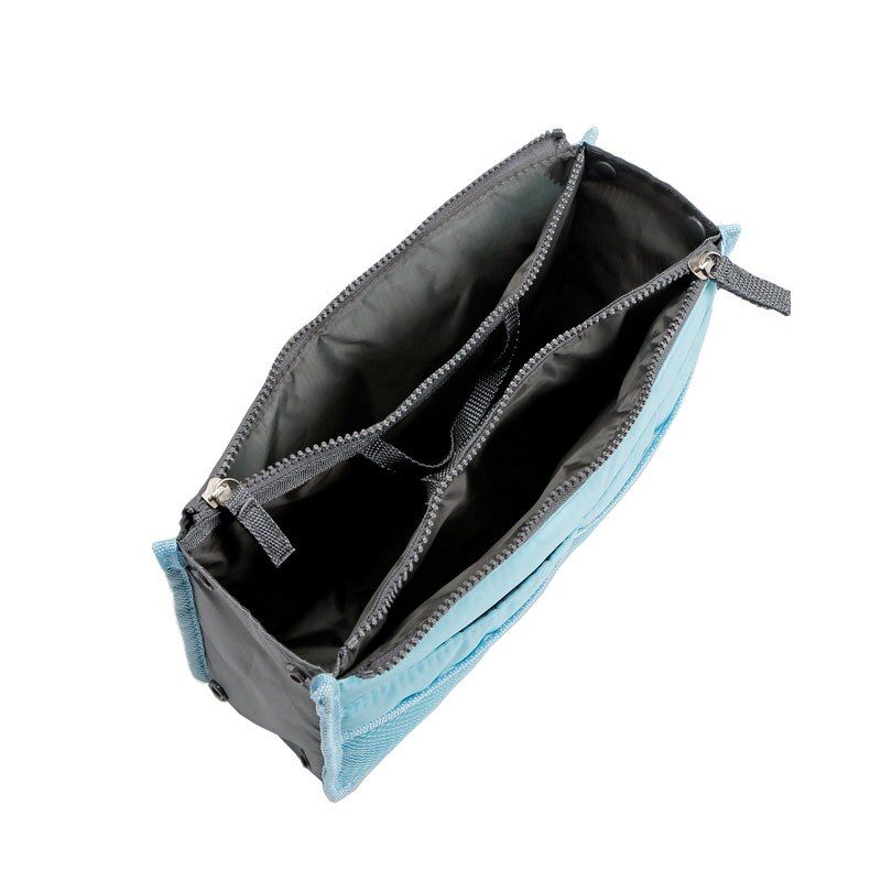 Utility Multi Pocket Women Zipper Hands Fashion Solid Color Soft Nylon in Ladies handbag