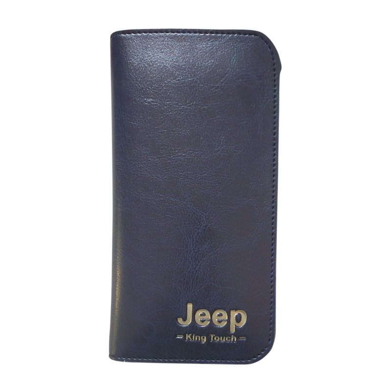 Jeep King Touch Men’s Wallet Small Money Purses Dollar Slim Purse Money Clip Wallet 1 Piece
