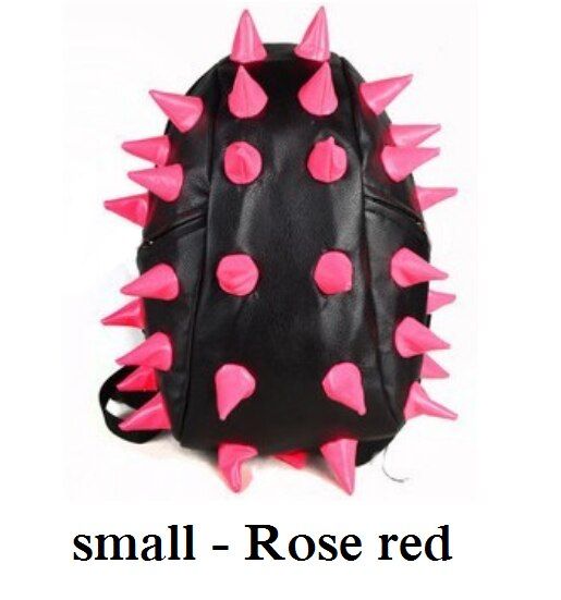 Cool Fashion Bags Quality Hedgehog Para Mujer Women Barbed Schoolbag Men Casual Mochila Travel CtuMochilas Leather Backpack