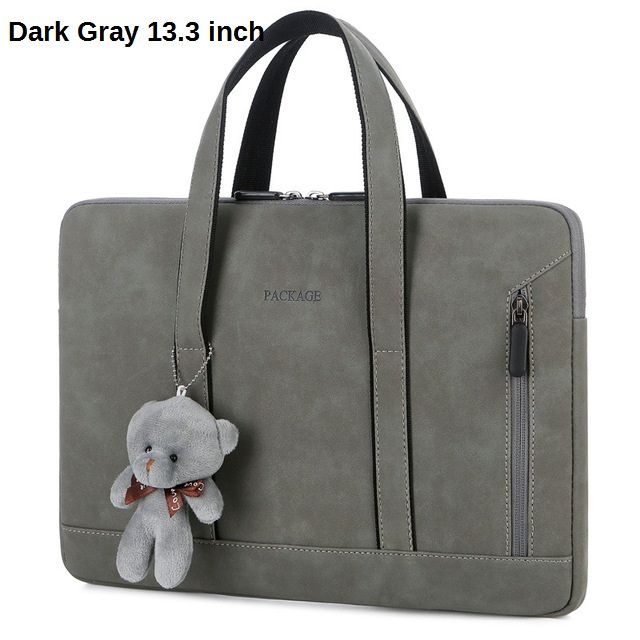 Waterproof PU Leather Laptop bag Case Casual Laptop bag for Men Women 13.3 14 15 15.6 inch for Macbook Air Pro 13 Notebook Handbag