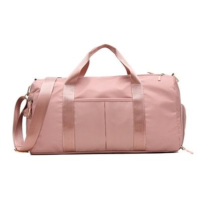 Outdoor Waterproof Nylon Sports Gym Bags Women Training Fitness Travel Handbag Yoga Mat Sport Bag with shoes Compartment New