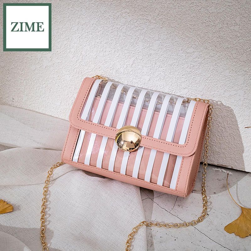 ZIME Female bagm summer and autumn Korean ladies one shoulder diagmonal rhombus small square bagm trendy fashion bagm