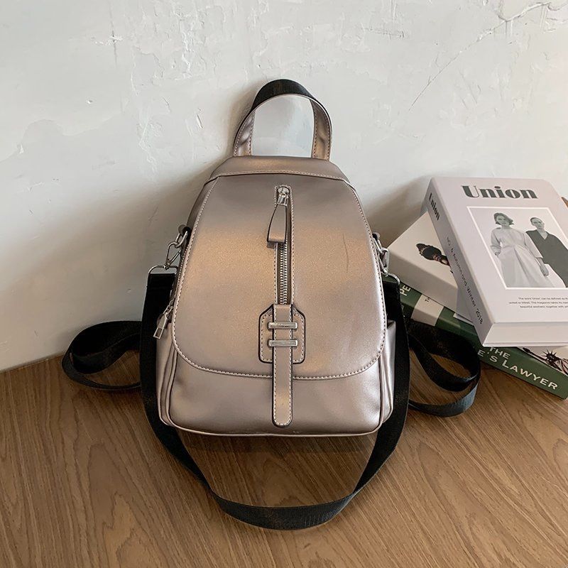 Women Leather Backpacks High Quality Schoolbag Female Leather Vintage Backpack For Girl Back Pack Sac A Dos Casual Daypack 2020