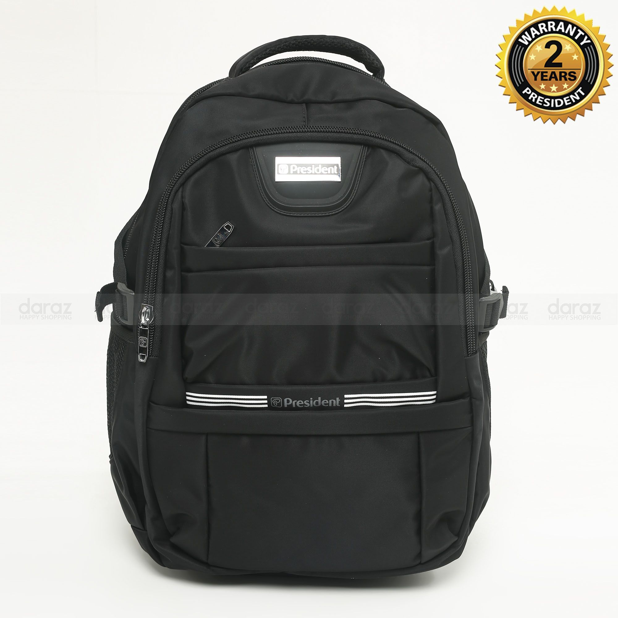 President Laptop Backpack / School Bag / Shoulder Bag /For UNISEX 19 - Nylon, Waterproof, MODEL-PM-9126-3-SN