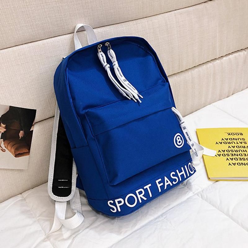 Fashion Backpack Solid Color Women Backpack Large capacity Shoulder Bags Casual Teen Girl School bag Mochilas Female Student