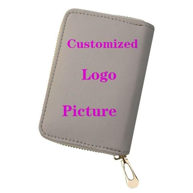 Thikin Cute Muse Pattern Women Card Holder Protector Organizer Women'S Coin Purse Students Fold Wallets Bank Card Holder Custom