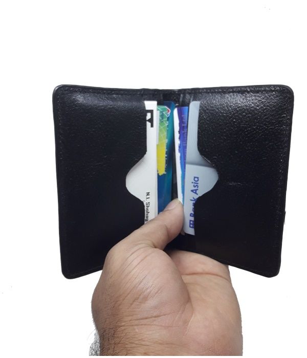 Soft Leather Credit & visiting Card Holder/wallet