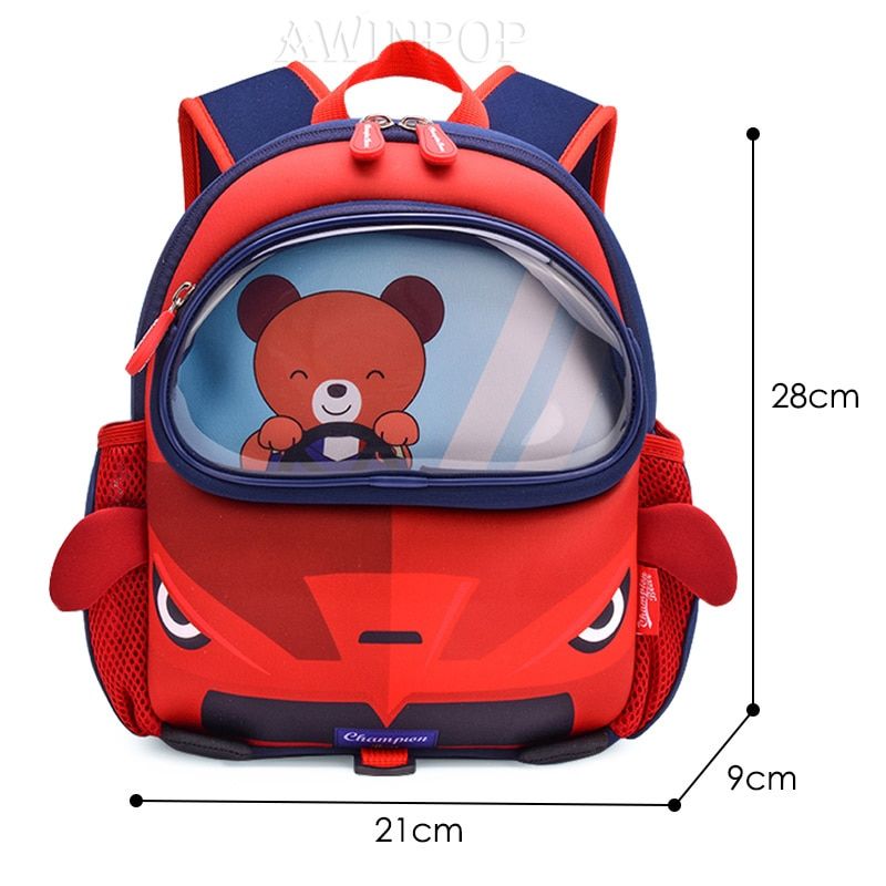 3D Space Robot Bear School Bags for Kids Boys Schoolbag Designer Waterproof Children School Backpack Girl Bag mochila infantil