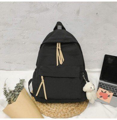 Waterproof Nylon Women Backpack Female Large capacity high schoolbag Korean Vintage girl Shoulder Bags Travel Bag Mochila 0P07
