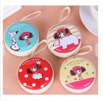 Ladies Cartoon Tinplate Coin Purse 4pcs Combo Pack