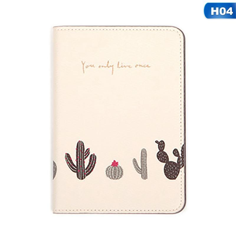 Small Fresh Convenient Practical Travel Passport Ticket Card Holder