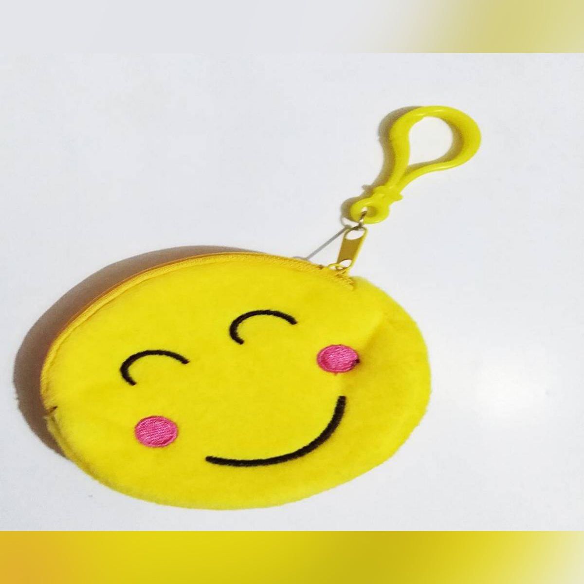 Cute Emoji Coin Purse & Key Ring