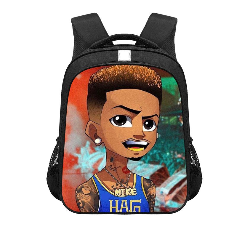 13 inch Primary Schoolbag Ortopedic Book Bag African Black Art Boys Print Backpack for Kids Children School Bags Mochia