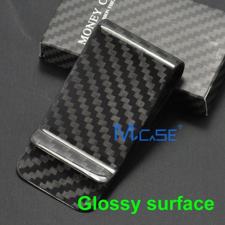 Monocarbon High Class 3K Carbon Fiber Money Wallet With A Free Carbon Fiber Pattern Holders Factory Directly
