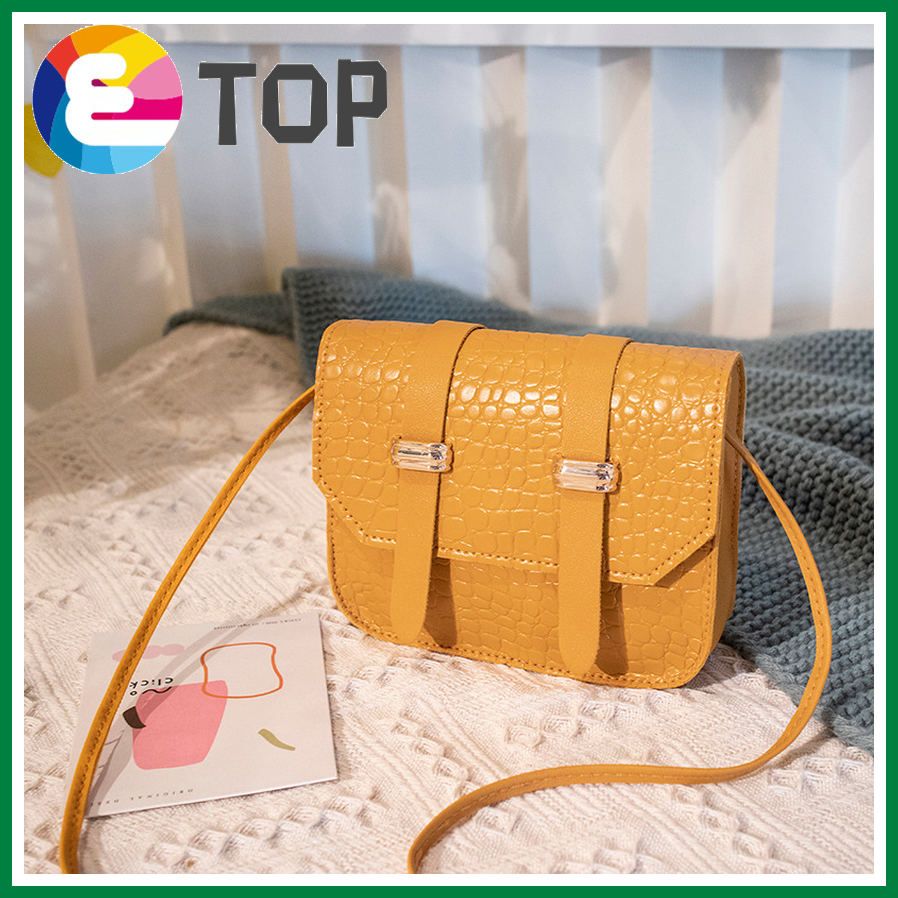 Women's bag summer and autumn Korean version of crocodile pattern arch bridge small square bag, one-shoulder messenger bag
