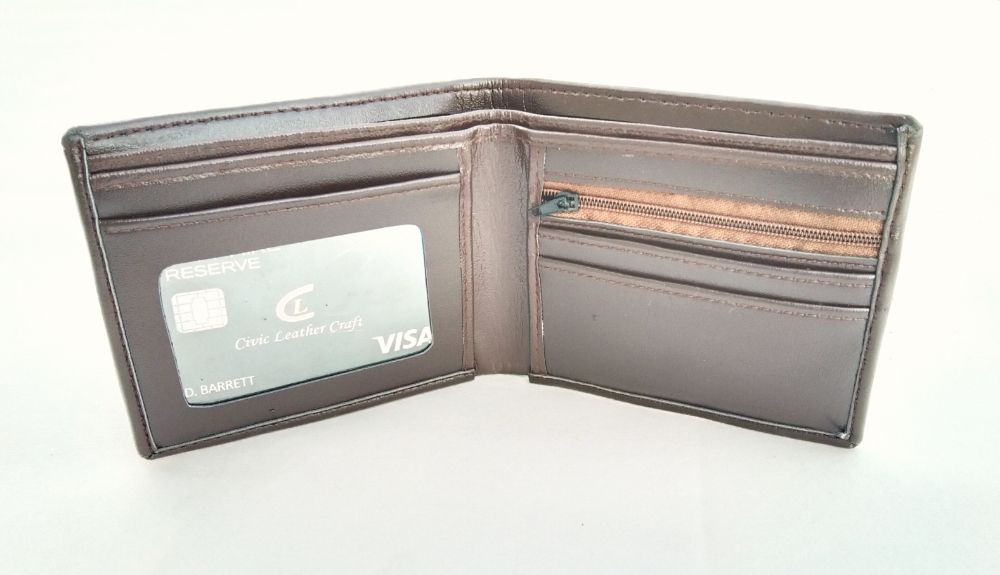 Black stylish artificial leather wallet slim Male purse money clip credit card money protfel wallet for men