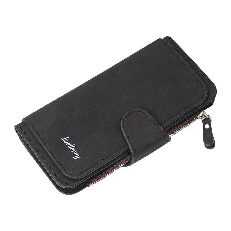 Leather Women Wallets Coin Pocket Hasp Card Holder Money Bags Casual Long Ladies Clutch Phone Wallet Women Purse W195