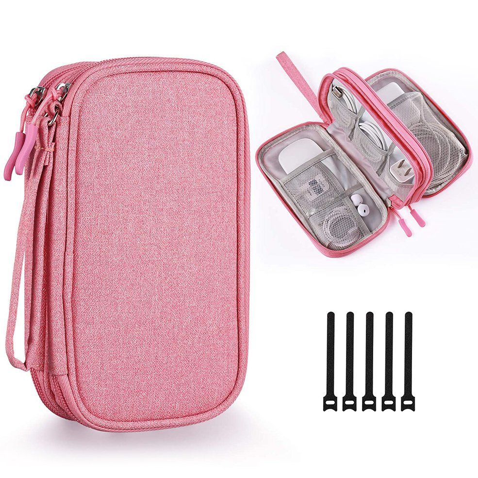 Electronic Accessory Organizer Universal Travel Cable Organizers Storage Case