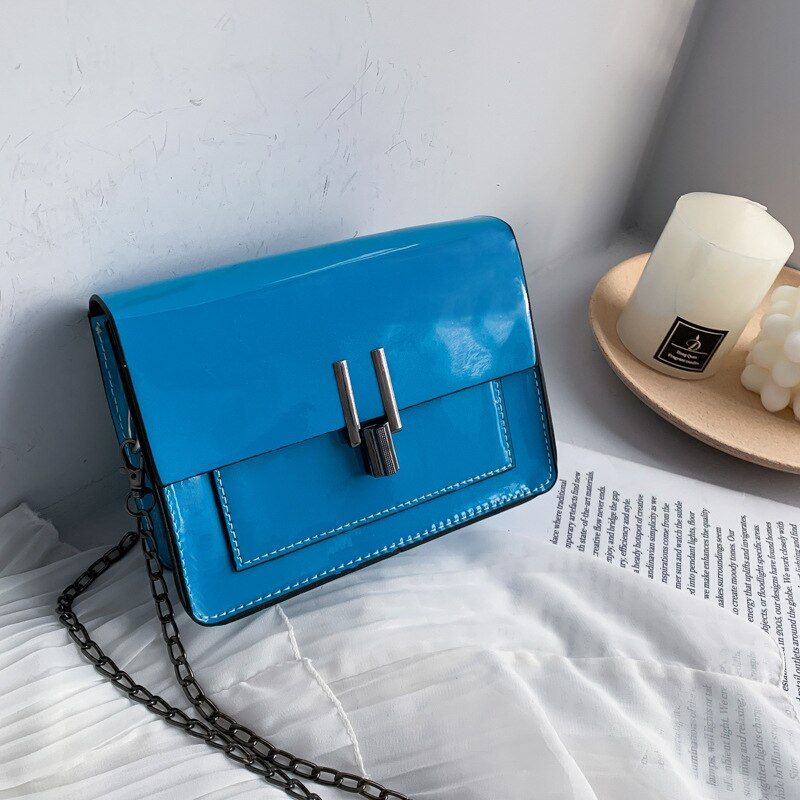 Retro Woman Chain Shoulder Bag Crossbody Bags For Women Tote Bag 2020 Summer PU Leather Shoulder Messenger Bag For Girl Shopping