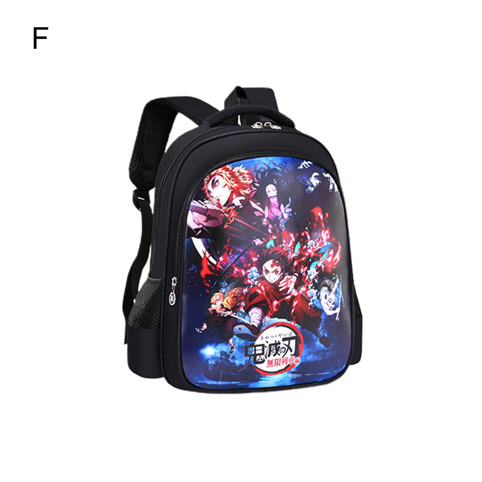 Bkpk Moisture-proof Children Daily Use Demon Slayer School Bag