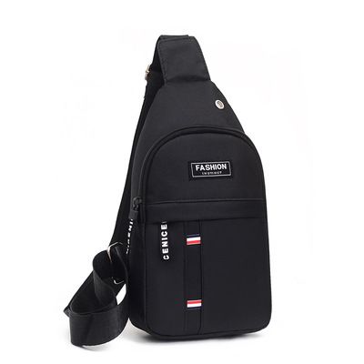 Messenger Canvas Bag Fashion Chest Bags Waterproof Single Shoulder Crossbody Bags for Men